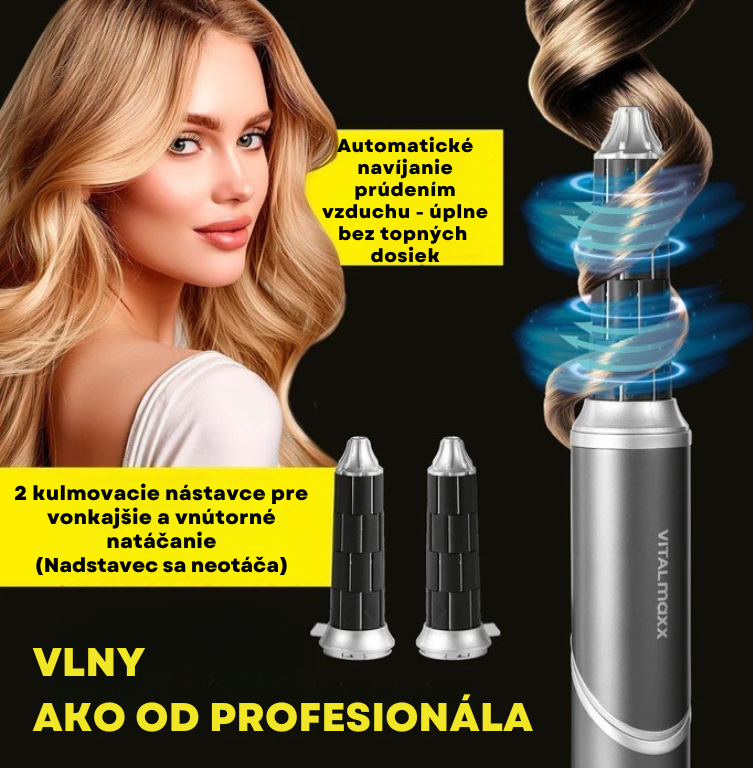 VITALmaxx Fén na vlasy a Hairstyler s BLDC motorom STYLE & SHINE 15537 (1)
